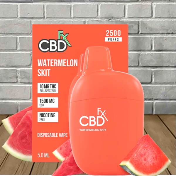 CBDfx Full Spectrum CBD + THC Disposable 2500 Puffs - Image 2