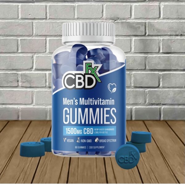 CBDfx Men’s Multivitamin Gummies 1500mg