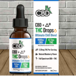 CBDfx Ultimate Chill Blend CBD + D9 Drops