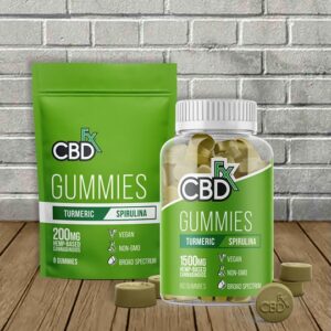CBDfx CBD | Spirulina | Turmeric Blended Gummies