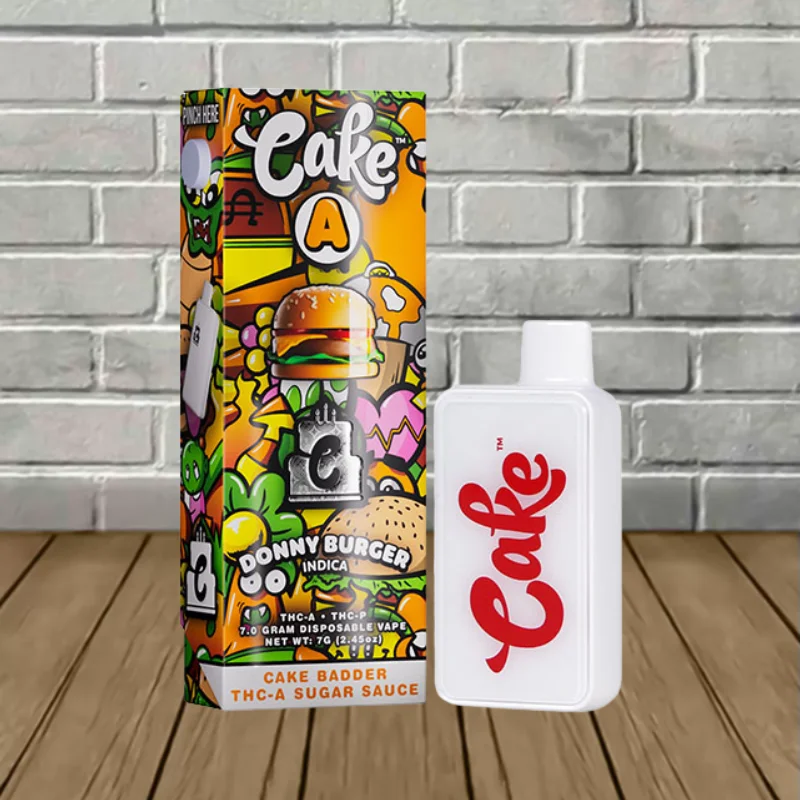 Cake A Badder THCa + THCp Disposable Vape 7g - Image 4