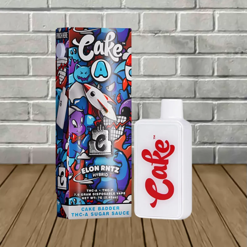 Cake A Badder THCa + THCp Disposable Vape 7g - Image 3