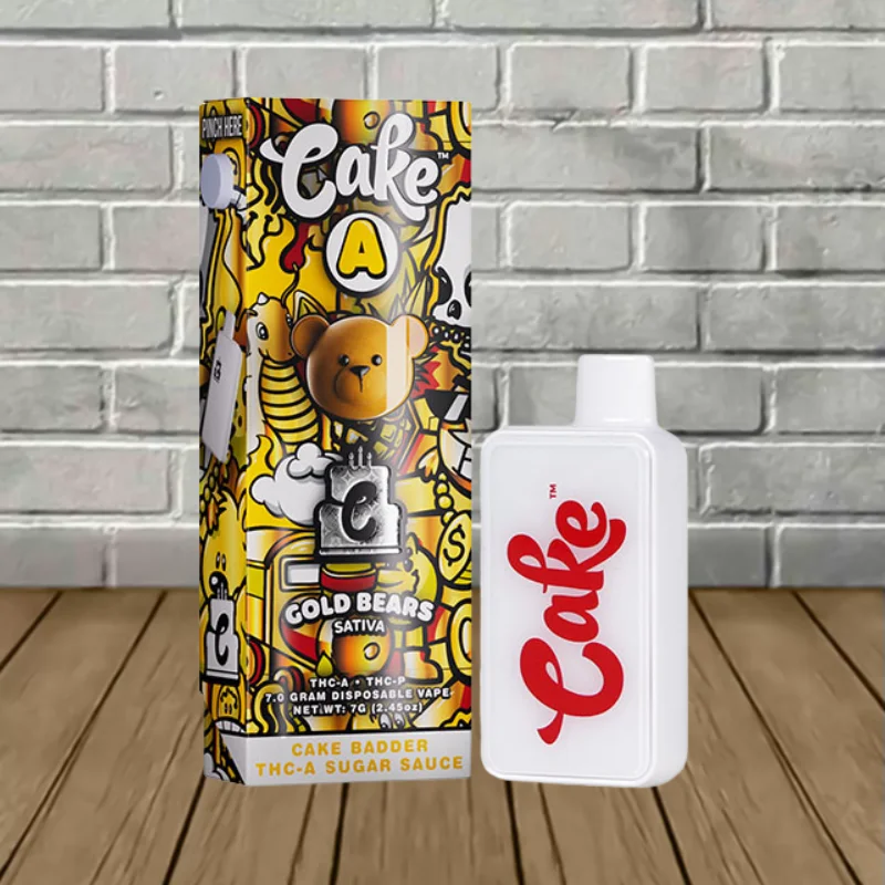 Cake A Badder THCa + THCp Disposable Vape 7g - Image 6