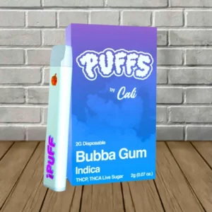 Alternative view of Cali Extrax Puffs THCa | THCp Disposable 2g — DISCONTINUED