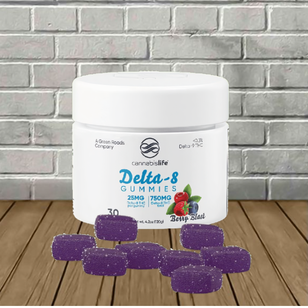 Cannabis Life Delta 8 THC Gummies 750mg — DISCONTINUED - Image 2