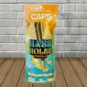 Caps By Good Morels Premium THCa Hash Holes Pre-Rolls 4g - Image 4
