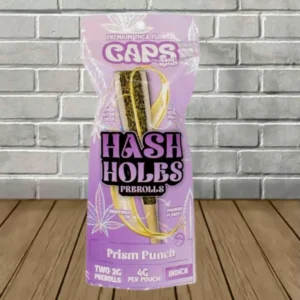 Alternative view of Caps By Good Morels Premium THCa Hash Holes Pre-Rolls 4g