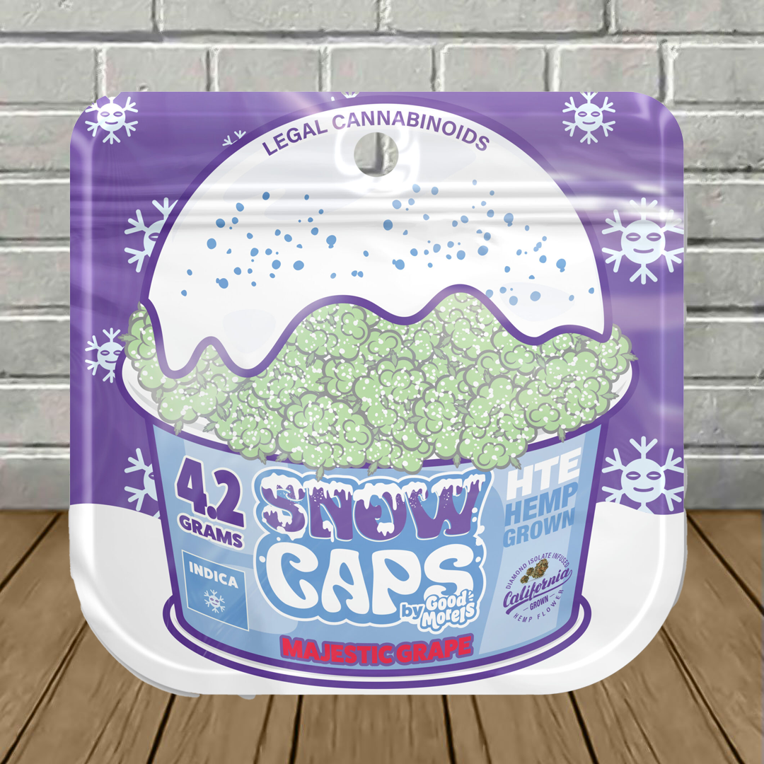 Caps By Good Morels Snowcaps THCa Flower 4.2g - Image 6