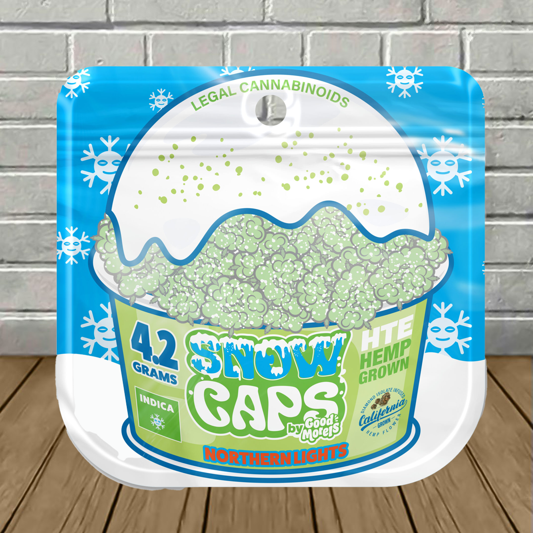 Caps By Good Morels Snowcaps THCa Flower 4.2g - Image 4