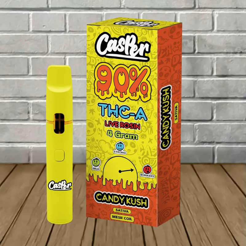 Casper Labs 90% Live Rosin THCa Disposable 4g — DISCONTINUED - Image 3