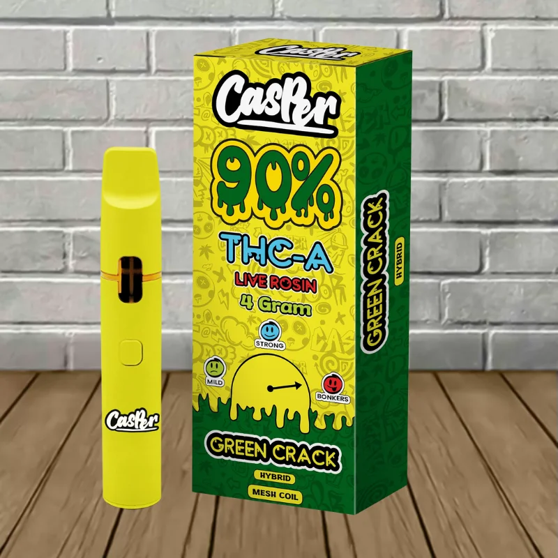Casper Labs 90% Live Rosin THCa Disposable 4g — DISCONTINUED