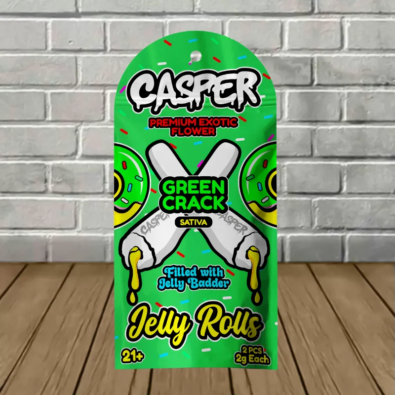 Casper THC-A Jelly Rolls 2g 2ct — DISCONTINUED - Image 6