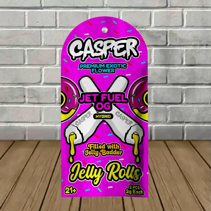 Casper THC-A Jelly Rolls 2g 2ct — DISCONTINUED - Image 4