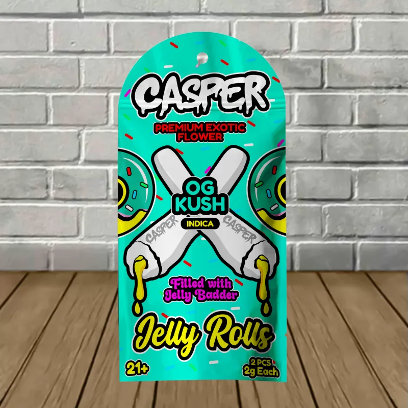 Casper THC-A Jelly Rolls 2g 2ct — DISCONTINUED