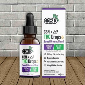 CBDfx Sweet Dreams Blend Delta 9 + CBN Drops