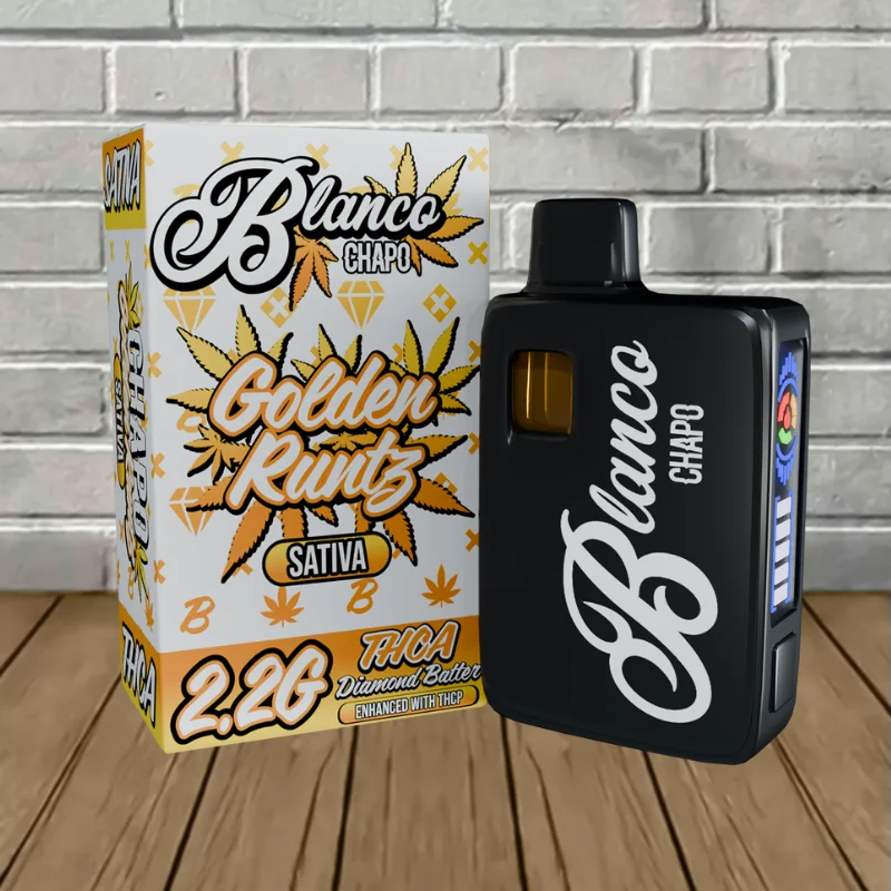 Chapo Blanco 2.2g THCA Diamond Batter Disposable Vape — DISCONTINUED - Image 4