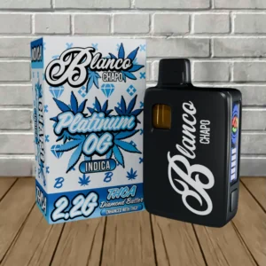 Chapo Blanco 2.2g THCA Diamond Batter Disposable Vape — DISCONTINUED - Image 5