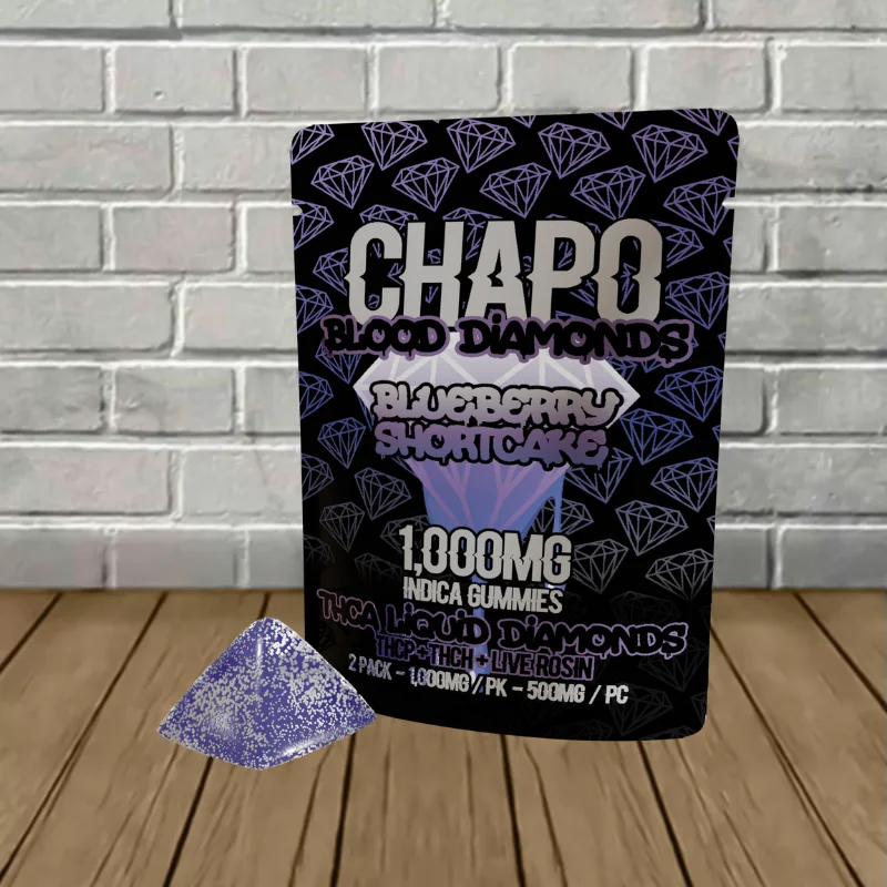 Chapo Extrax Live Rosin Blood Diamonds Gummies 1000mg — DISCONTINUED - Image 8