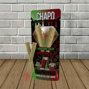 Alternative view of Chapo Blood Diamonds Duo THCA Prerolls — DISCONTINUED