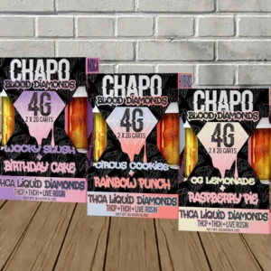Chapo Extrax Live Rosin Blood Diamonds Duo Cartridge 4g — DISCONTINUED