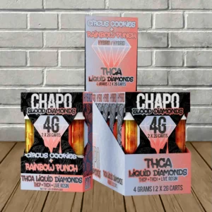 Chapo Extrax Live Rosin Blood Diamonds Duo Cartridge 4g — DISCONTINUED - Image 3