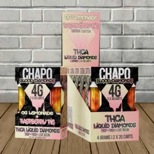 Chapo Extrax Live Rosin Blood Diamonds Duo Cartridge 4g — DISCONTINUED - Image 4