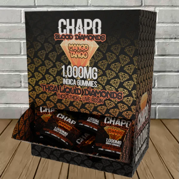 Chapo Extrax Live Rosin Blood Diamonds Gummies 1000mg — DISCONTINUED - Image 6