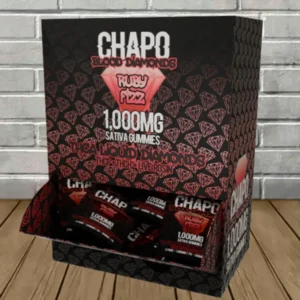 Chapo Extrax Live Rosin Blood Diamonds Gummies 1000mg — DISCONTINUED - Image 3