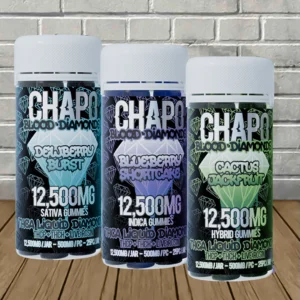 Chapo Extrax Live Rosin Blood Diamonds Gummies 12500mg — DISCONTINUED