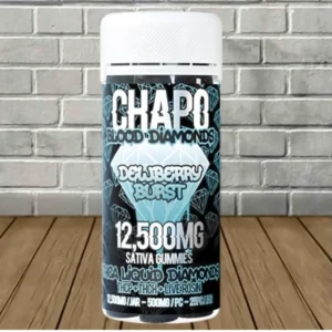 Chapo Extrax Live Rosin Blood Diamonds Gummies 12500mg — DISCONTINUED - Image 3