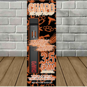 Alternative view of Chapo Extrax Live Rosin Sicario Blend Disposable Vape 3.5g — DISCONTINUED