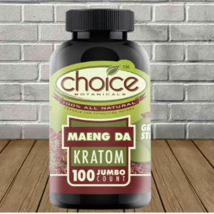 Choice Botanicals Green Maeng Da Jumbo Kratom Capsules