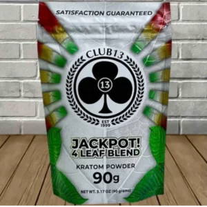 Alternative view of Club13 Jackpot! 4 Leaf Blend Kratom Powder