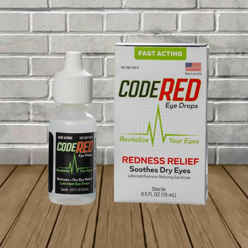 Code Red Eye Drops for Red Eyes