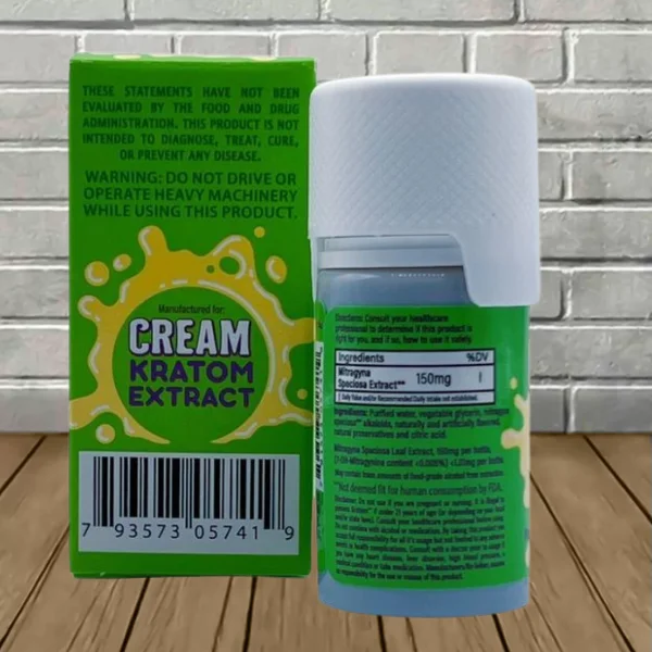 Cream All Natural Liquid Kratom Extract Shot 150mg - Image 2