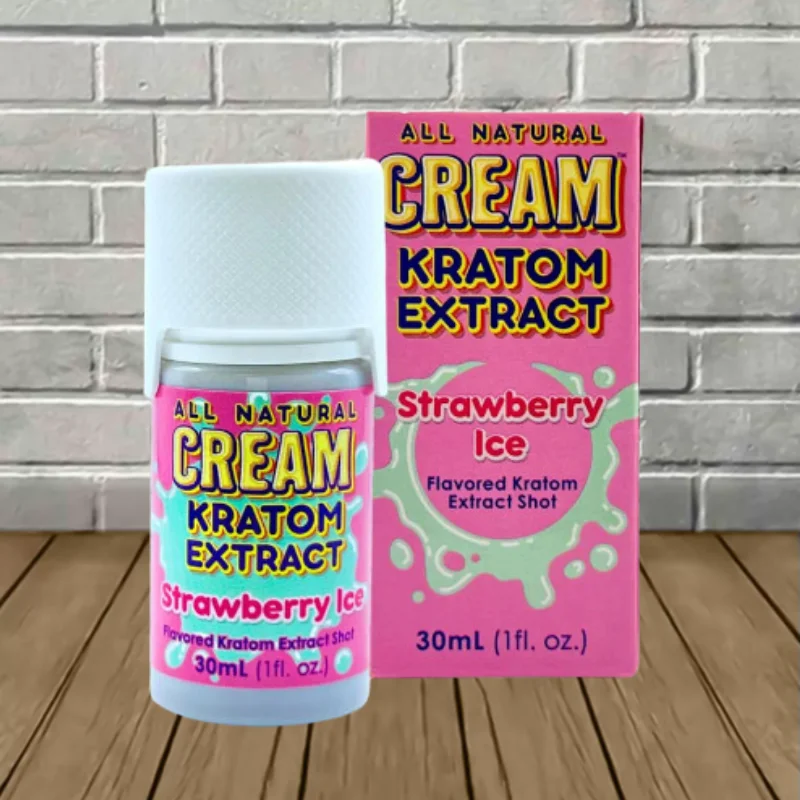 Cream All Natural Liquid Kratom Extract Shot 150mg - Image 8