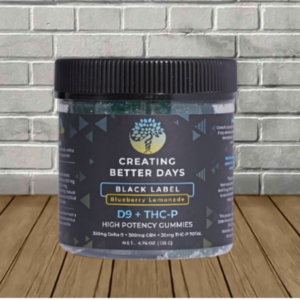 Alternative view of Creating Better Days Black Label High Potency Gummies