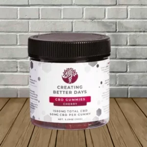Creating Better Days CBD Isolate Gummies 1500mg - Image 3