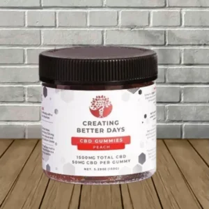 Alternative view of Creating Better Days CBD Isolate Gummies 1500mg