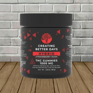 Alternative view of Creating Better Days Delta 9 Gummies 1000mg