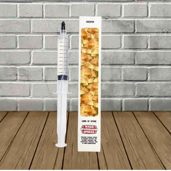 Creeper Magic Mushroom Spore Syringe