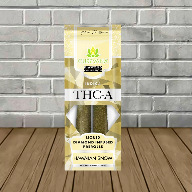 Curevana Diamond Collection THCa Prerolls 4g - Image 5