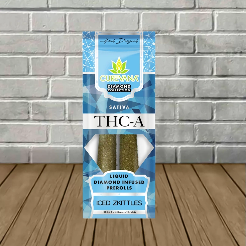 Curevana Diamond Collection THCa Prerolls 4g - Image 6