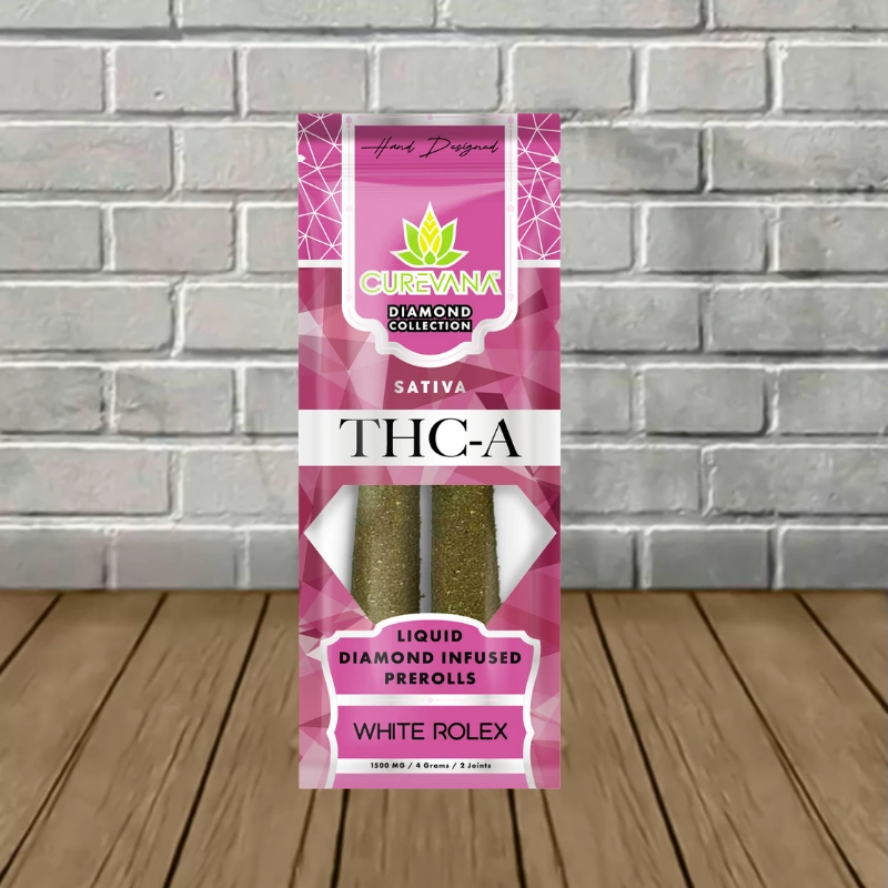 Curevana Diamond Collection THCa Prerolls 4g - Image 7