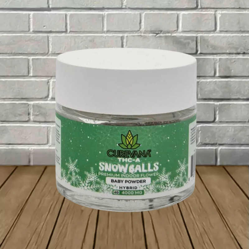Curevana Snowballs Premium THCa Flower - Image 2