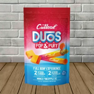 CutLeaf Duos Pop + Puff 2 Gummies (20mg) + 2 Prerolls (2g) - Image 7