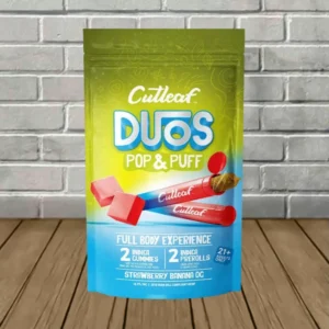 CutLeaf Duos Pop + Puff 2 Gummies (20mg) + 2 Prerolls (2g) - Image 10