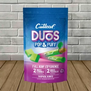 CutLeaf Duos Pop + Puff 2 Gummies (20mg) + 2 Prerolls (2g) - Image 11
