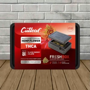 Cutleaf Limited Edition THCa Flower 8g + 1ct Fresh Box - Image 3