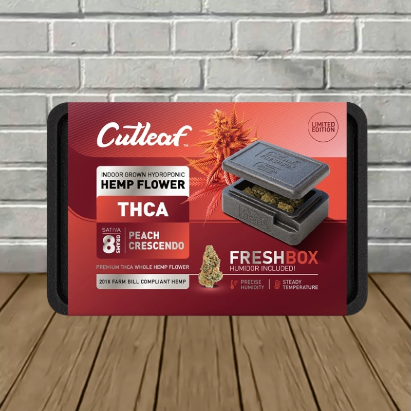 Cutleaf Limited Edition THCa Flower 8g + 1ct Fresh Box - Image 6